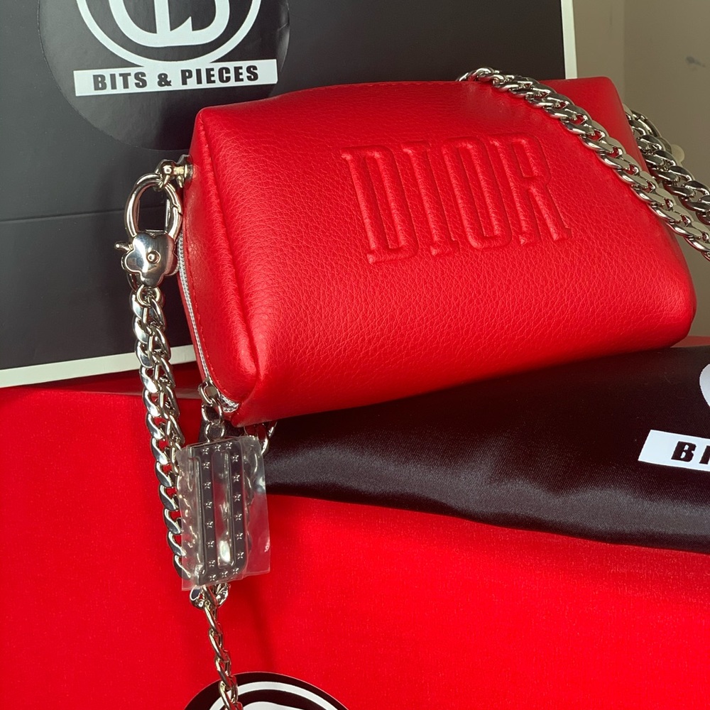 Dior Cosmetic converted make-up pouch